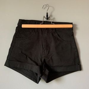 High waisted HM jean shorts